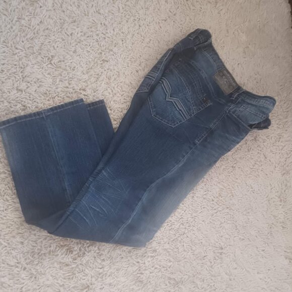 Buffalo David Bitton Men’s Brady-X Straight Stretch Jeans 36×34 Medium Blue Wash - Picture 8 of 10